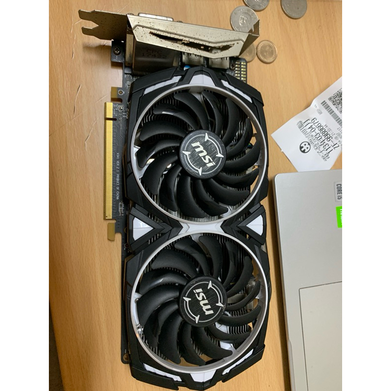 msi armor rx570 4g二手顯示卡