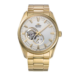ORIENT 東方錶 RA-AR0007S Semi-Skeleton 系列 半鏤空時尚機械腕錶 金色 40.8mm