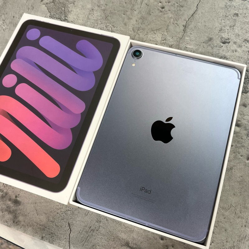 🔹福利二手機  iPad mini6 64 紫色 黑色 星光色 LTE版 🔸10%蝦幣回饋 mini 6 64g