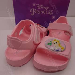 立足運動用品 童鞋 13號-18號 Disney迪士尼授權 美人魚公主 立體造型防水涼鞋 D322016 粉