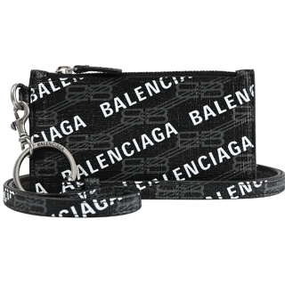 Balenciaga 巴黎世家 滿版 零錢包 頸掛包 小錢包