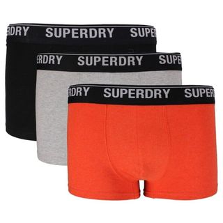 現貨 特價 S號 Superdry 內褲 四角褲 平口內褲 有機棉 三件組 盒裝