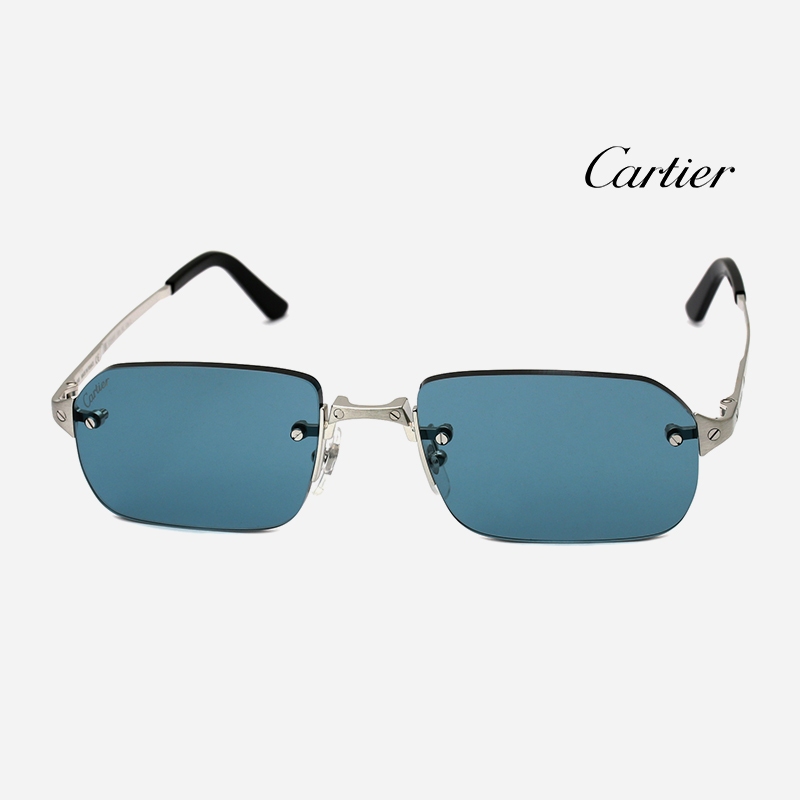 Cartier CT0460S 卡地亞品牌眼鏡｜大臉復古時尚無框墨鏡 男生女生通用品牌眼鏡【幸子眼鏡】