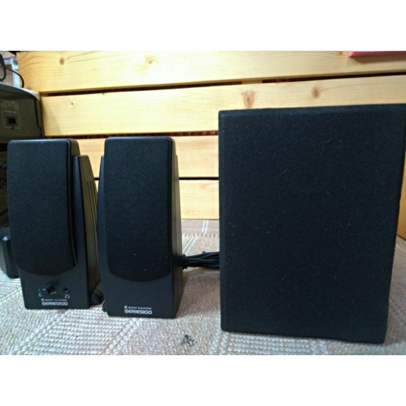 美國ALTEC LANSING 121多媒體2.1喇叭組