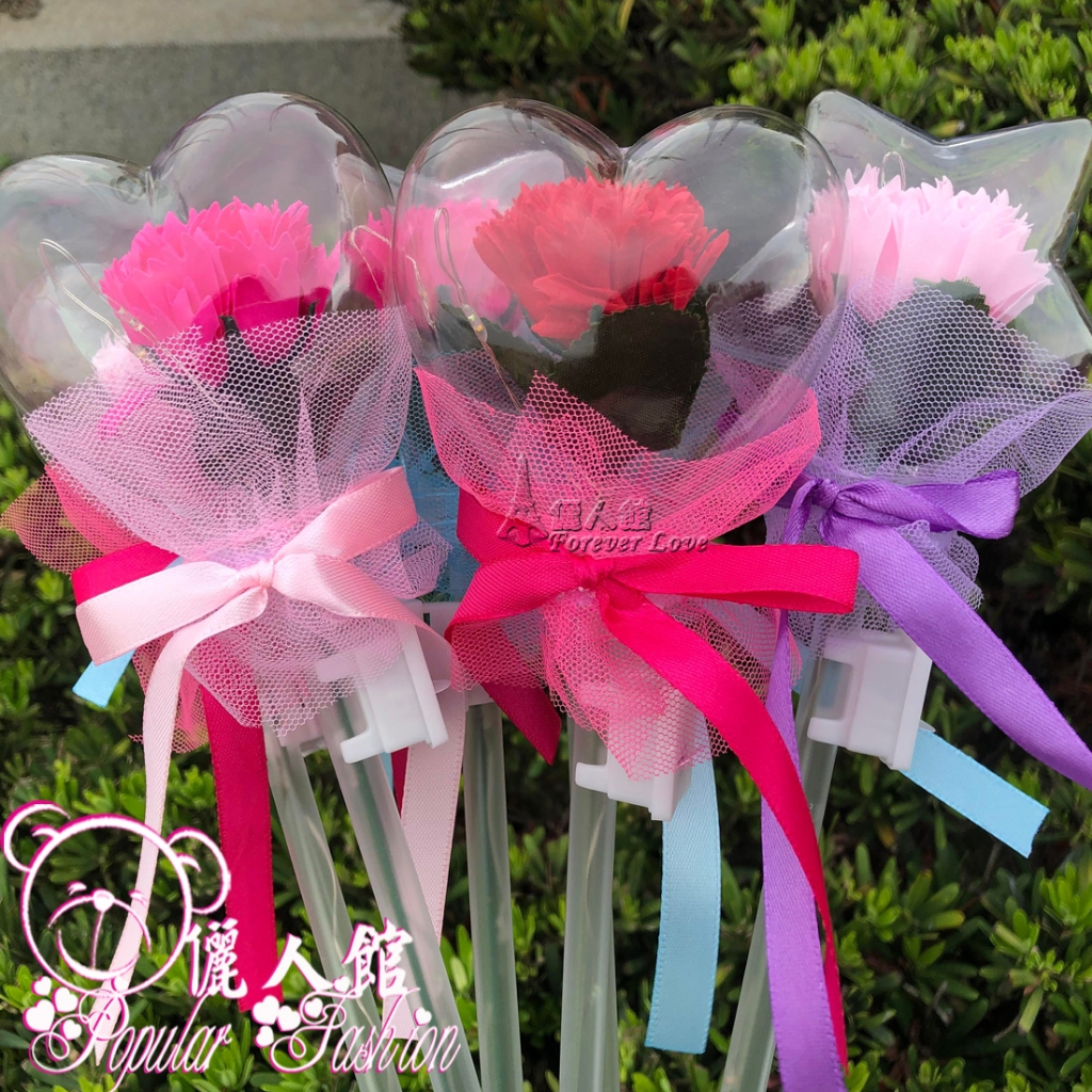 ◇儷人館◇閃光花康乃馨花棒.康乃馨.父親節.母親節.教師節.香皂花.母親節花束.畢業花束.康乃馨花束.母親節禮物