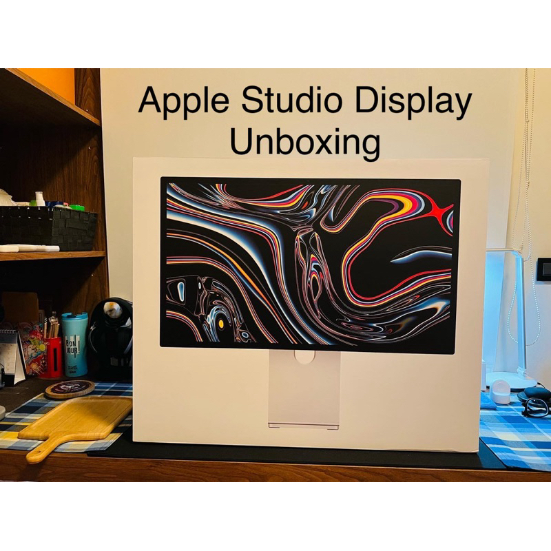 Apple Studio Display 5K顯示器/標準玻璃/可調整斜度與高度支架（二手近乎全新品）