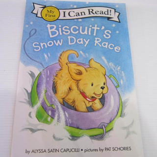 「二手書」I Can Read My First Biscuit's Snow Day Race 英文讀本