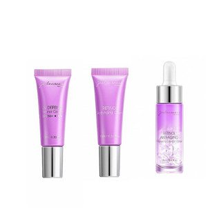 【Jealousness 婕洛妮絲】鳶尾花A醇 化妝水15ml／防曬素顏霜10ml／精華乳10ml｜DS012950