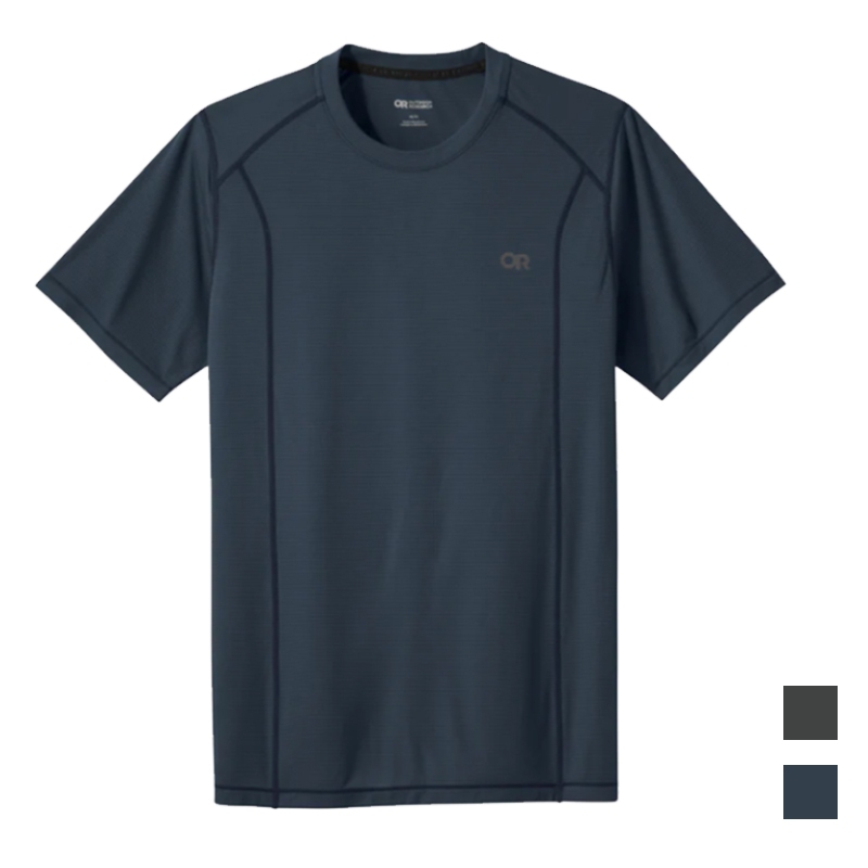 【Outdoor Research 美國】ECHO T-SHIRT 男短袖T恤 深灰 海軍藍 排汗衣 OR287628