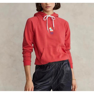 Miolla 美國品牌Polo Ralph Lauren 多色彩馬刺繡柔棉薄款長袖帽T