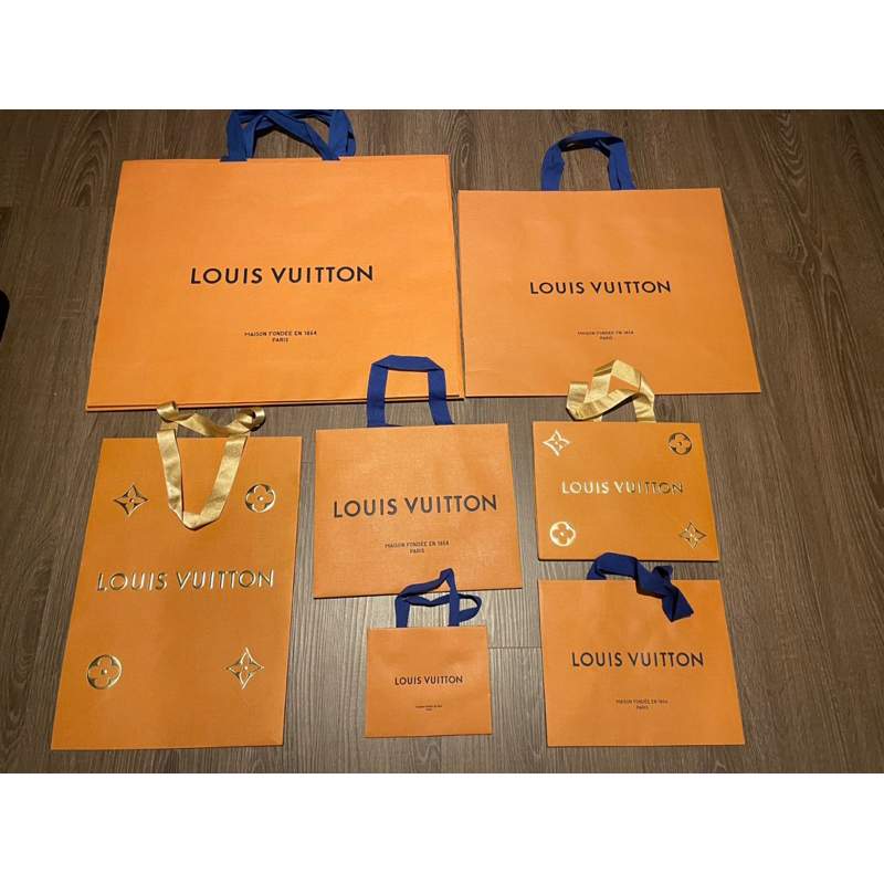 保證正品 LV LOUIS VUITTON 路易威登 各尺寸 包包紙袋 紙袋 禮物袋 提袋 購物袋