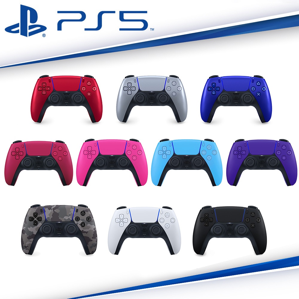 【全新台灣公司現貨發票】SONY PS5原廠 DualSense 無線控制器 Playstation 福利品 火山紅