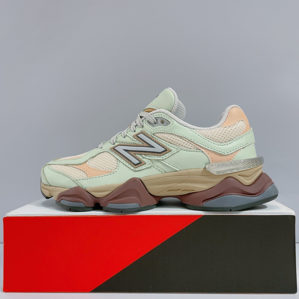 New Balance NB 9060 女生 粉綠 拚色 D楦 復古 運動 休閒鞋 U9060GCA