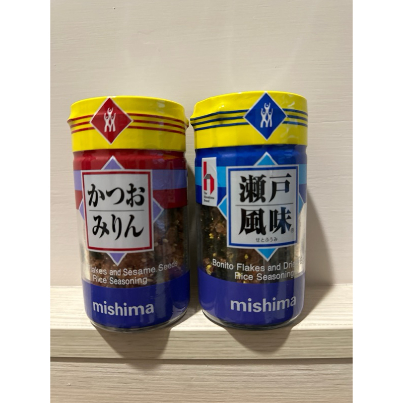 日本 mishima 三島 鰹魚風味香鬆-45g/芝麻風味香鬆45g