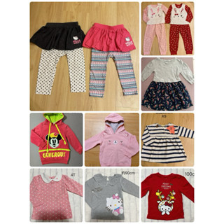 女童女寶 冬季童裝 二手衣物 上衣 長褲 洋裝連身裙 外套Gap Net Uniqlo kitty Lativ綜合