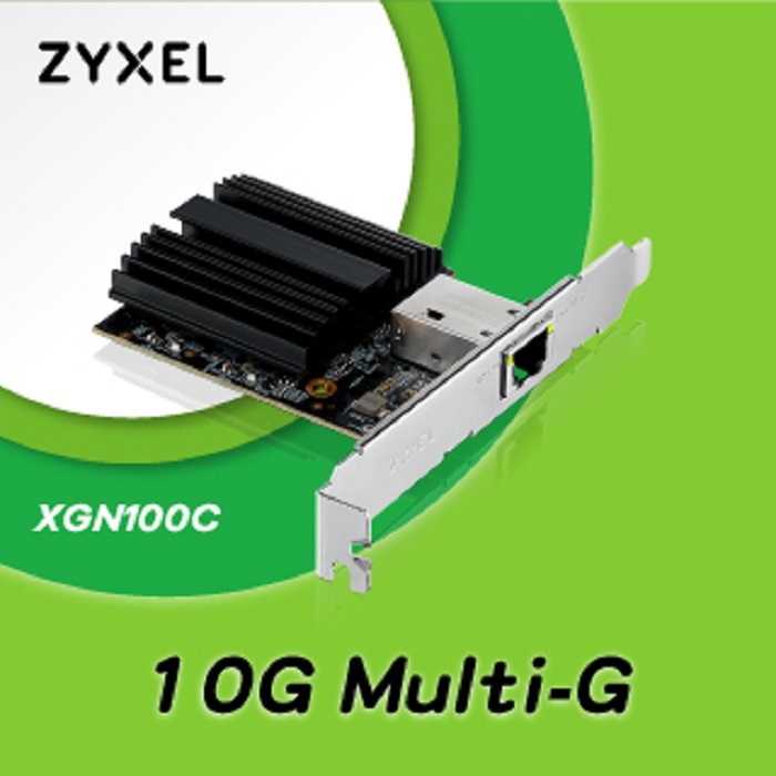 ZYXEL 合勤 XGN100C-TW02 五速 10G單埠有線網路卡[富廉網]