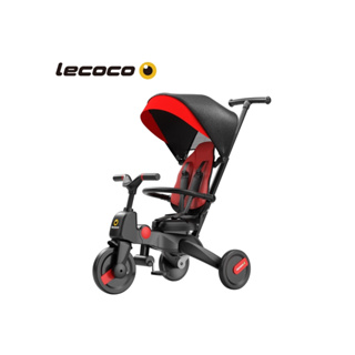 台灣總代理-福利品-【義大利Lecoco】DAZZLE TRIKE 兒童三輪車-黑紅