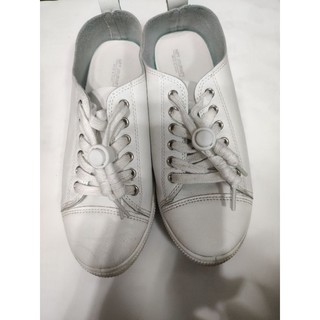NET合成皮革質感小白鞋 SIZE 38
