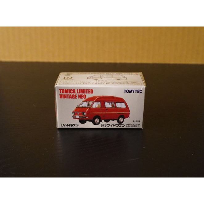 全新 Tomica LIMITED VINTAGE NEO LV-N97a DAIHATSU DELTA WIDE