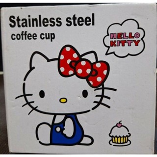 Hello kitty 不鏽鋼咖啡杯 / 三麗歐 時尚咖啡杯 / 450ml 不鏽鋼杯
