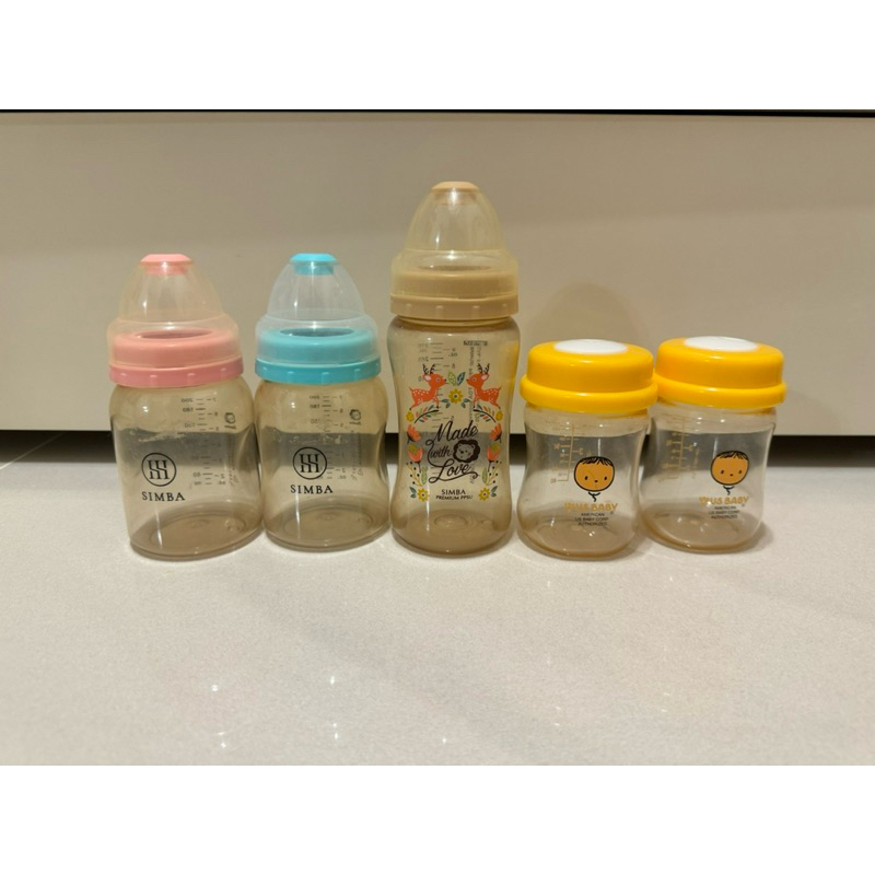 (二手) 嬰兒用品 小獅王辛巴 奶瓶 寬口 PPSU材質