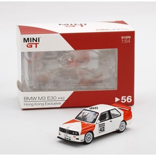 [玩三工作室] 送膠盒 MINI GT 56 BMW M3 E30 Marlboro 白橘