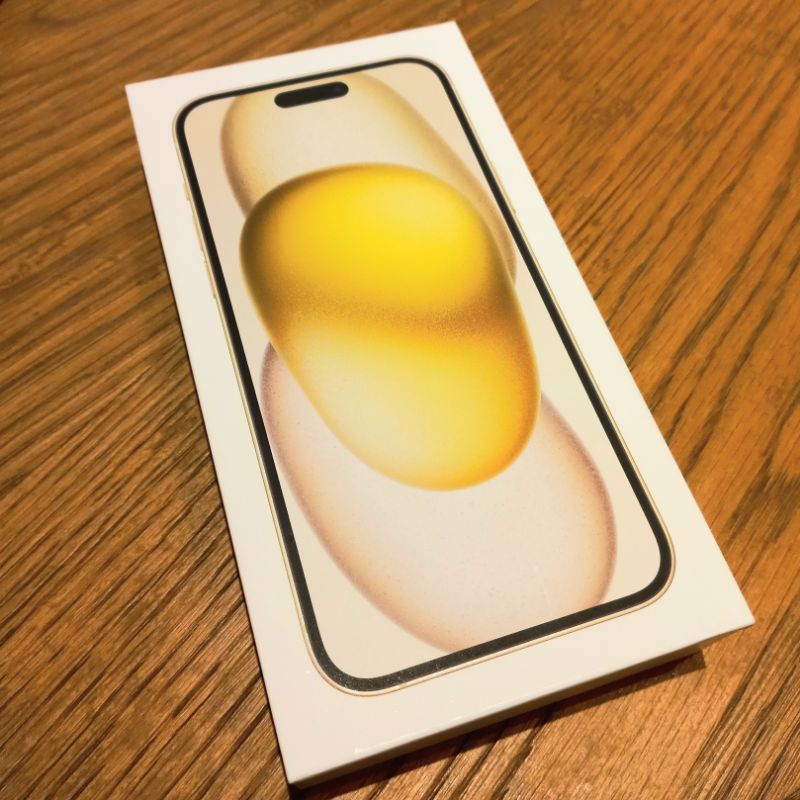 台中面交 台灣公司貨 全新未拆 iPhone 15 Plus 256GB 黃色