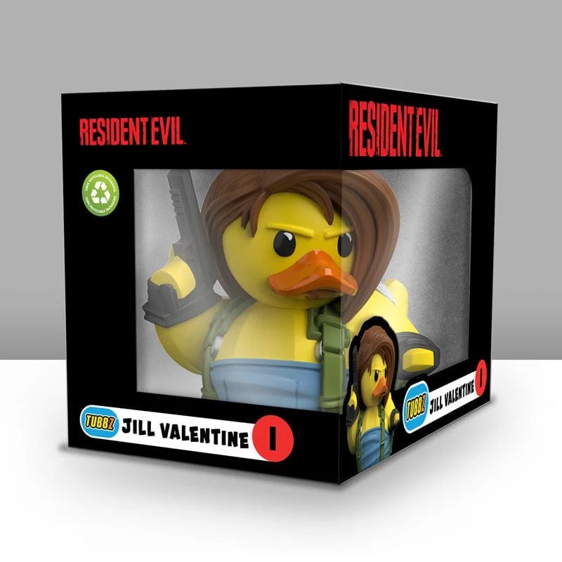 【可樂心】TUBBZ 黃色小鴨 惡靈古堡 Resident Evil 吉兒 Jill 盒裝版 9cm 現貨