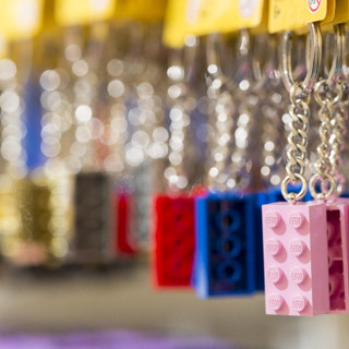 【椅比呀呀|高雄屏東】LEGO 樂高 鑰匙圈 2x4積木磚系列 可客製化刻字 Key Chain 2x4 Brick