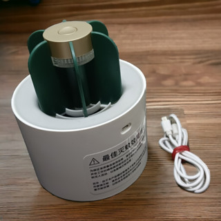 二手盆栽造型仙人掌滅蚊燈 驅蚊器