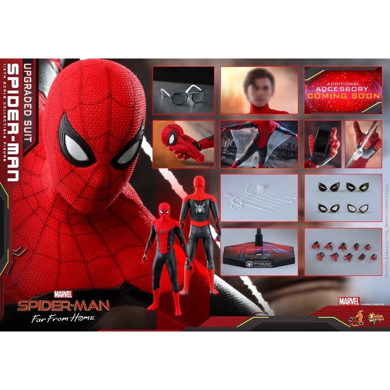 野獸國 Hot Toys MMS542 蜘蛛人 離家日 蜘蛛人 荷蘭弟 升級版戰衣 Spider Man