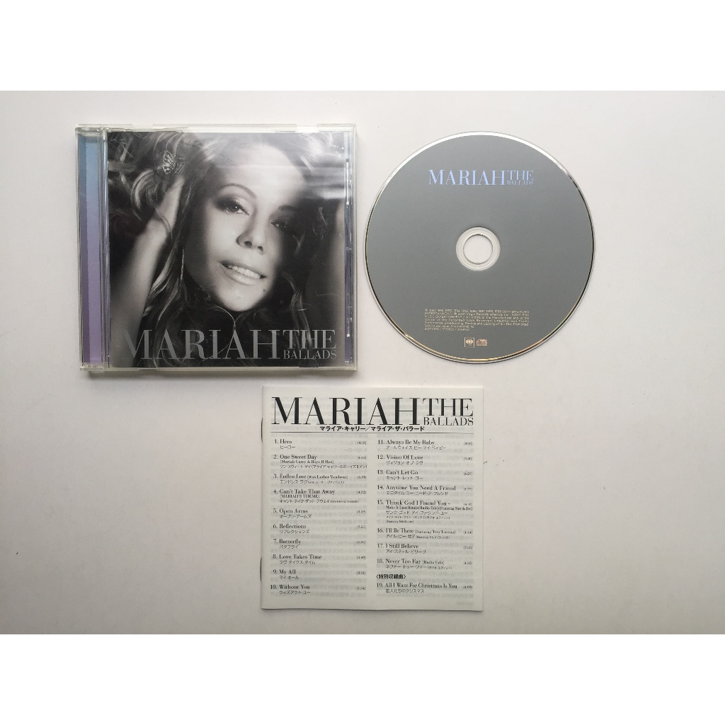 瑪麗亞·凱莉 Mariah Carey – The Ballads（CD合輯 日盤）