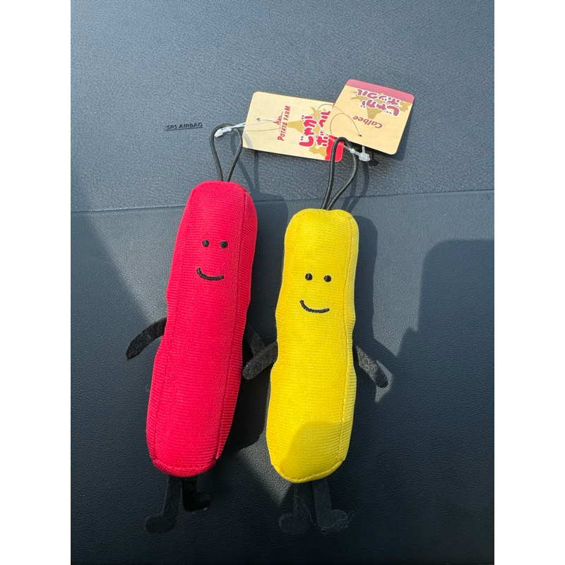 (現貨)薯條三兄弟 玩偶吊飾 紅黃