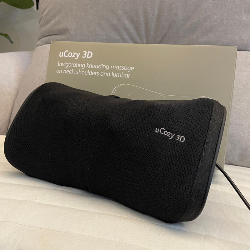 「二手近新」OSIM uCozy 3D暖摩枕 OS-288 黑色 按摩枕