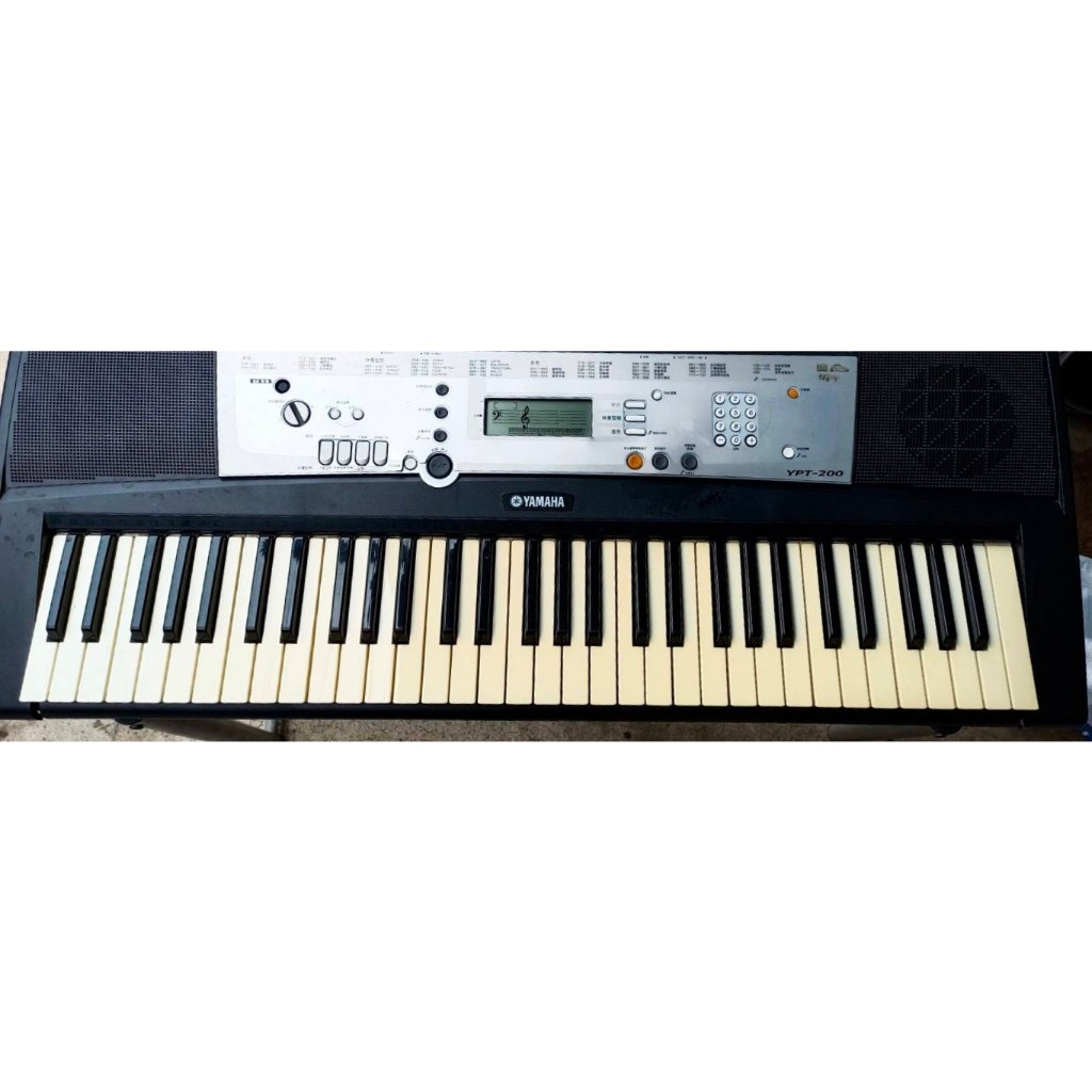 二手YAMAHA 電子琴/中古YPT-200山葉電子鋼琴~特價1499元，中和三重可自取