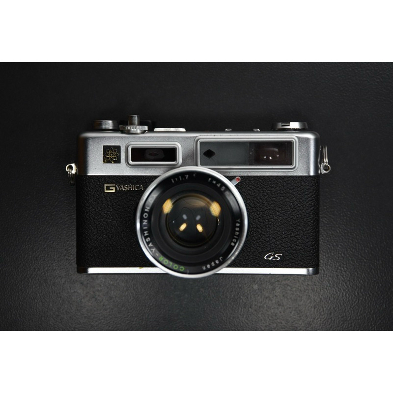 【經典古物】美品 Yashica Electro 35 GS (1966年) 45mm f1.7 大光圈 旁軸相機 底片