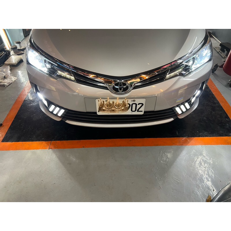 Toyota  豐田 ALTIS WISH 大燈 泡 LED 超白光 三色 H11