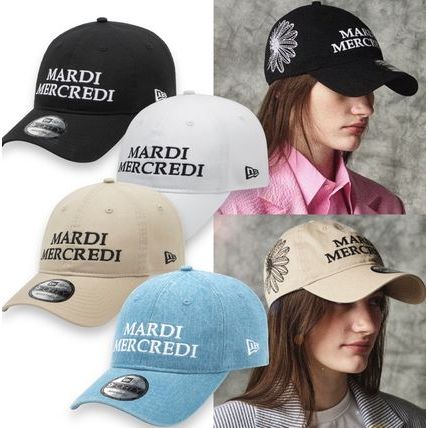 韓國代購 MARDI MERCREDI x NEW ERA 聯名棒球帽 鴨舌帽 花朵帽子 遮陽帽 男女同款