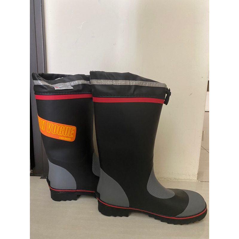 鋼頭防穿刺雨鞋/工作防護安全鞋/長筒雨鞋(3m材質）