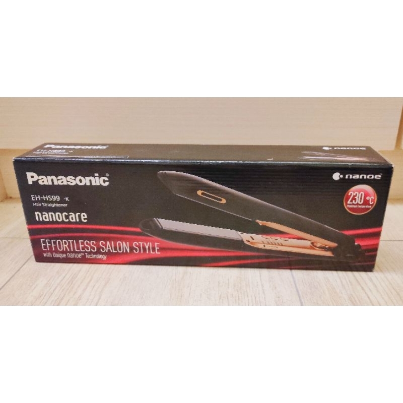 Panasonic 奈米水離子直髮捲燙器EH-HS99 nanocare