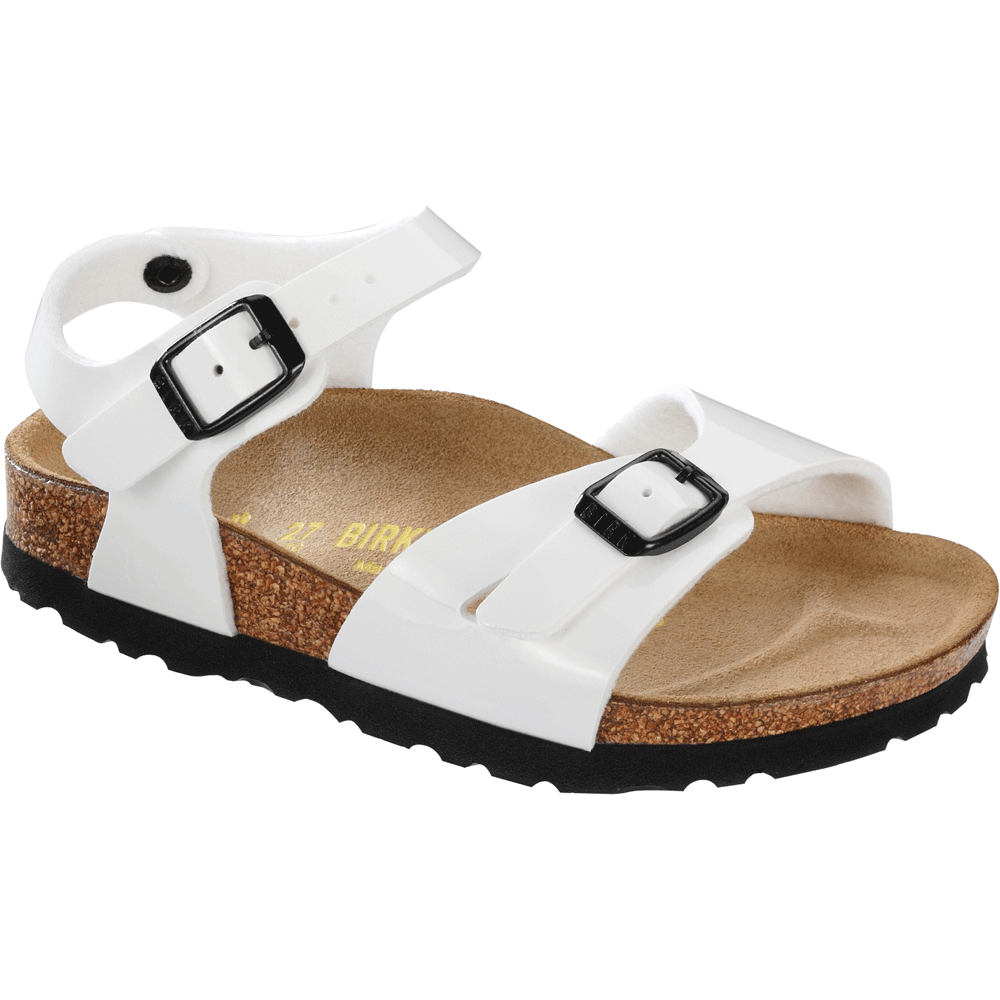 BIRKENSTOCK 勃肯 / Rio / 童鞋 / 合成皮 / 白色