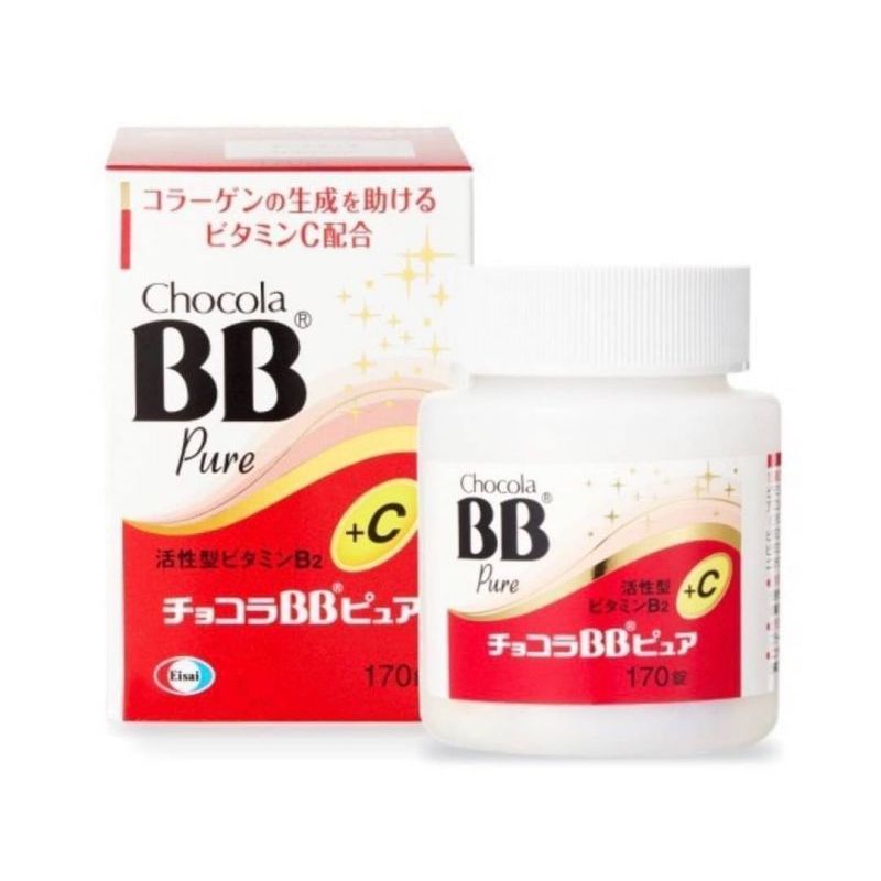 現貨不用等🔥🔥🉐️ Chocola BB Pure +C 170錠 （2026.10）