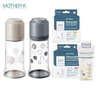 韓國 MOTHER-K 輕量免洗奶瓶 / 溫感免洗奶瓶袋 25/50入 拋棄式奶瓶 奶粉袋 奶瓶袋