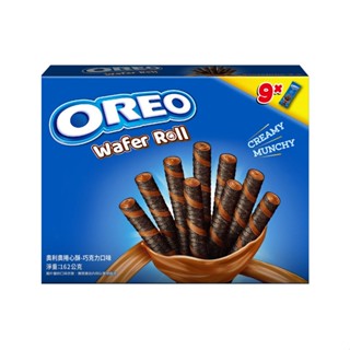 OREO奧利奧 捲心酥(巧克力口味) 162g x 1 x 1box盒【家樂福】