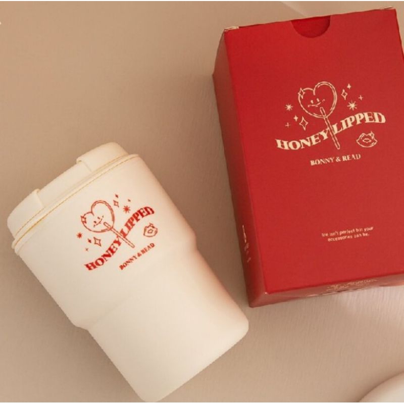 全新現貨/ HONEY LIPPED BONNY&amp;READ飾品 隨行杯 咖啡杯  塑膠杯 環保杯 品牌蜜糖