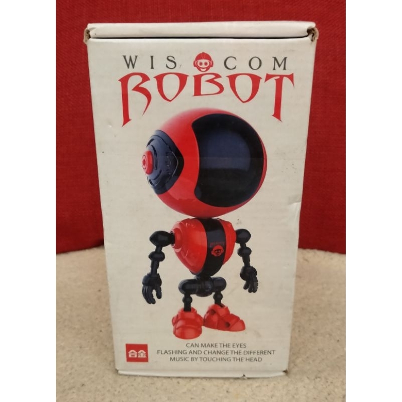 【現貨】 合金機器人 觸摸感應機器人 觸摸頭部變換音樂 聲光機器人 機器人玩具 杯麵大白無 觸摸智能機器人