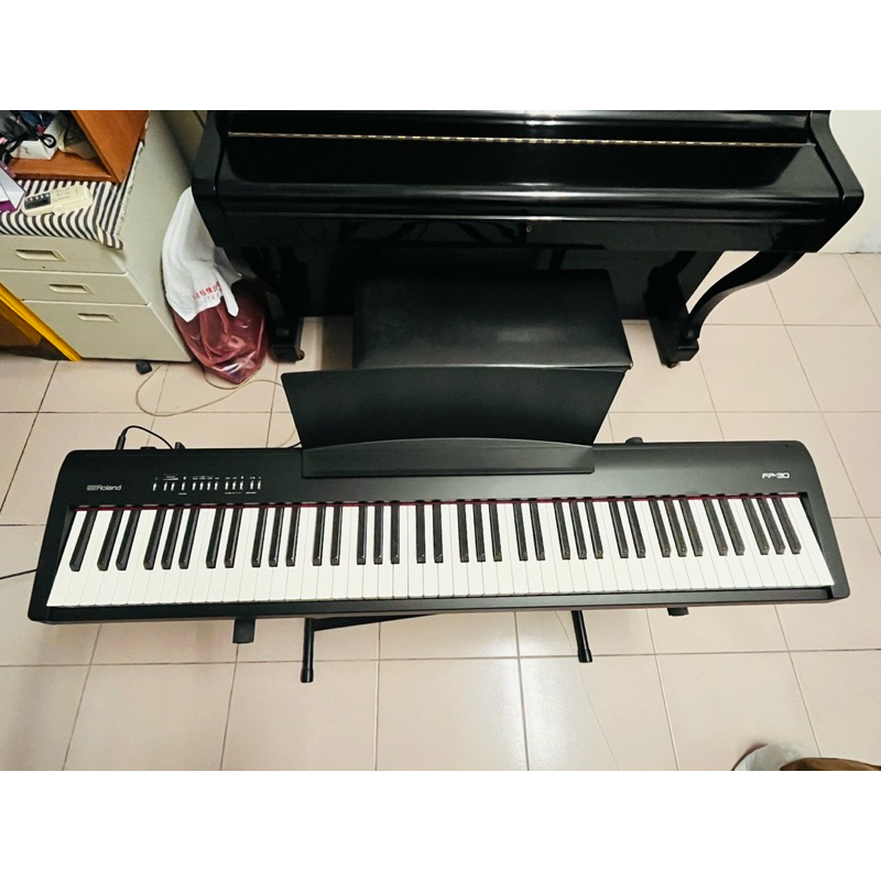【二手】Roland FP-30電鋼琴 電子琴 鋼琴 二手鋼琴 直立式鋼琴 平台式鋼琴 樂蘭
