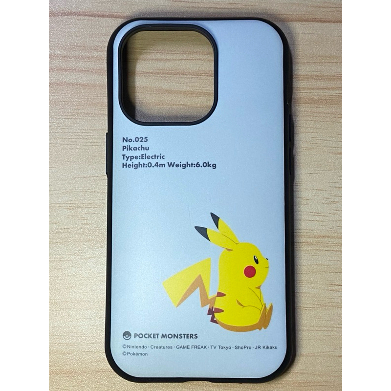 日本 llllfi+ iPhone 14 Pro Pokémon 寶可夢手機殼 保護殼 (皮卡丘款)
