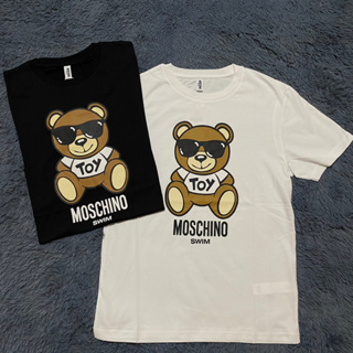 HONG精品🪧MOSCHINO🇮🇹熱賣款墨鏡熊短袖 moschino短袖 mos短袖🉐保證正品