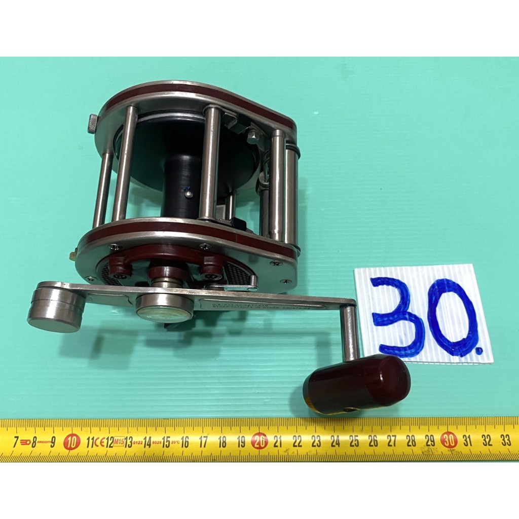 RYOBI ADVENTURE GL101 鼓式捲線器 采潔 日本二手外匯精品釣具 編號 A30